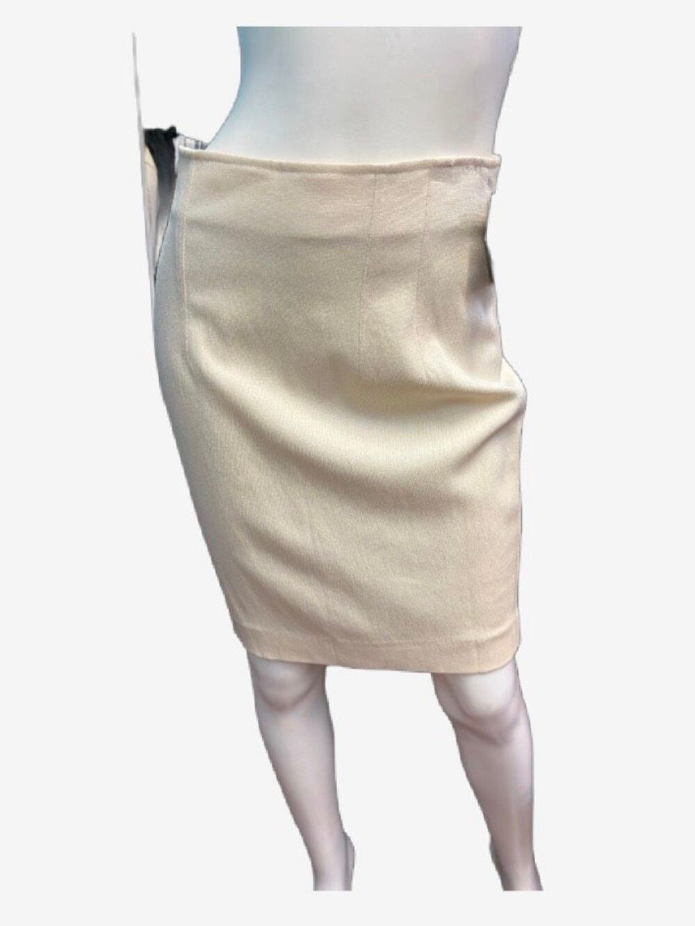 The limited Cream Wool Blend Skirt Women’s Size 10 NEW TAGS